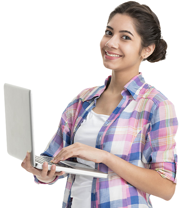 Digital marketing professional at work